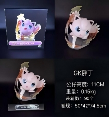 11CM Pokemon Jigglypuff PVC Anime Figure Model Statue