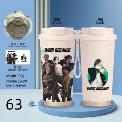 防风少年  新款白色 黑色咖啡杯