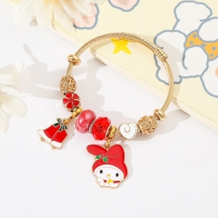 Sanrio My Melody Cartoon Anime Alloy Bracelet