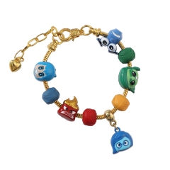 Inside Out Cartoon Anime Alloy Bracelet