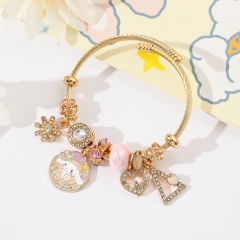 Sanrio Cinnamoroll Cartoon Anime Alloy Bracelet