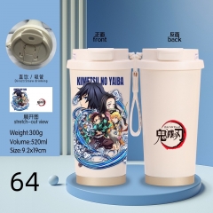 鬼灭之刃  新款白色 黑色咖啡杯