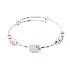 Sanrio Hello Kitty Cartoon Anime Alloy Bracelet