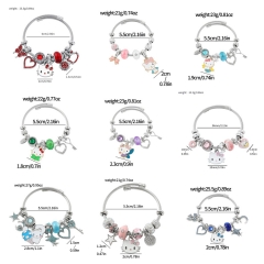 13 Styles Sanrio Hello Kitty Cartoon Anime Alloy Bracelet