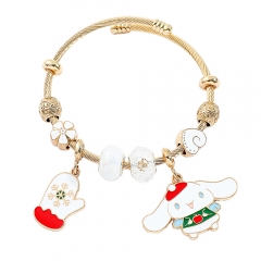 Sanrio pompompurin Cartoon Anime Alloy Bracelet