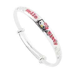 Sanrio Hello Kitty Cartoon Anime Alloy Bracelet