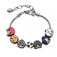Blue Lock Cartoon Anime Alloy Bracelet