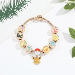 3 Sizes Pokemon Pikachu Cartoon Anime Alloy Bracelet