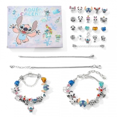 Lilo & Stitch 24 Grid Blind Box Cartoon Anime Alloy Bracelet