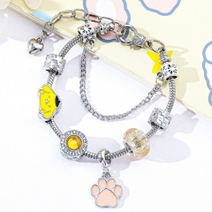 Sanrio pompompurin Cartoon Anime Alloy Bracelet