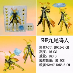 16CM SHF Naruto Uzumaki Anime Figure Model Statue