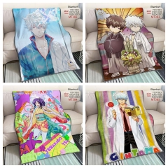 6 Styles Gintama Cartoon Color Printing Cosplay Anime Blanket