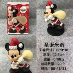 12.5CM Disney Mickey Mouse Cartoon Anime Figure Model Toy