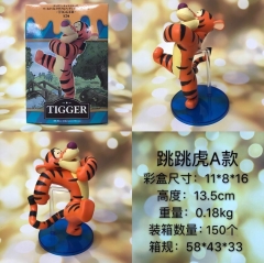 13.5CM Winnie the Pooh Tigger Cartoon Anime Figure Model Toy