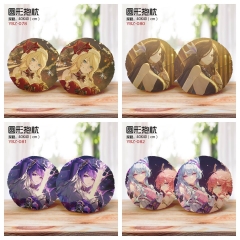 YBZ082 原神 游戏 细毛绒圆形抱枕