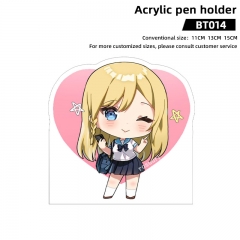 BT014 UV 亚克力笔筒 辉夜大小姐想让我告白 动漫