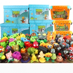 7 Styles Original Plants vs. Zombies Cartoon Anime Figure Set
