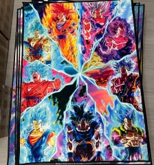 2 Styles Dragon Ball Z Cartoon Color Printing Anime Carpets