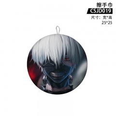 25cm 2 Styles Tokyo Ghoul Cartoon Anime Hand Towel