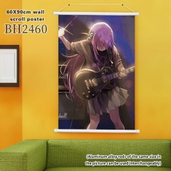 60*90CM Bocchi the Rock! Cartoon Wallscrolls Waterproof Anime Wall Scroll