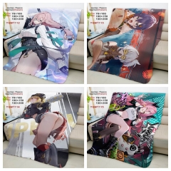 3 Sizes 5 Styles Zenless Zone Zero Cartoon Anime Blanket Fleece（Thicken）