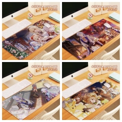 40*90*0.3cm 5 Styles Genshin Impact Cartoon Anime Mouse Pad
