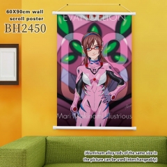60*90CM 2 Styles EVA/Neon Genesis Evangelion Cartoon Wallscrolls Waterproof Anime Wall Scroll