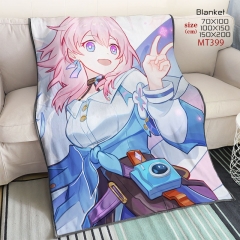 3 Styles Honkai: Star Rail Cartoon Color Printing Cosplay Anime Blanket