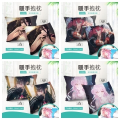 NS062 碧蓝档案 游戏 细毛绒暖手抱枕28*40cm