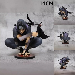 火影忍者 暗部 宇智波鼬 蹲姿 盒装手办 高约14cm1