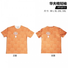 HFG016 干物妹小埋 动漫 华夫格短袖