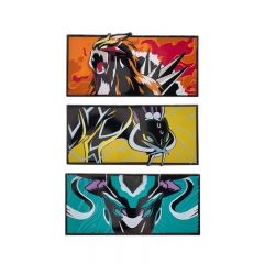 3 Styles Pokemon Three sacred Cartoon Pin Anime Alloy Brooch