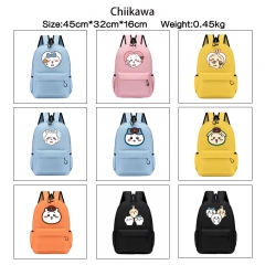 Chiikawa动漫周边牛津布彩色卡通动漫双肩背包书包