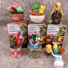 6Pcs/Set Pokemon Cartoon Character Collection Toy PVC Anime Figure Toys