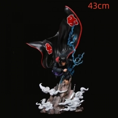 43cm Naruto Uchiha Sasuke Cartoon Anime PVC Figure Action Figure