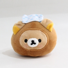 9*9*7CM Rilakkuma Cartoon Anime Plush Toy Pendant