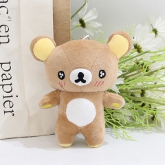 12*9*6CM Rilakkuma Cartoon Anime Plush Toy Pendant