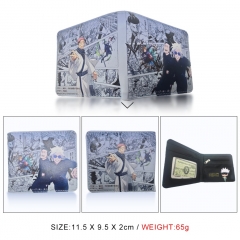 3 Styles Jujutsu Kaisen Cartoon Color Printing Coin Purse Anime Short Wallet