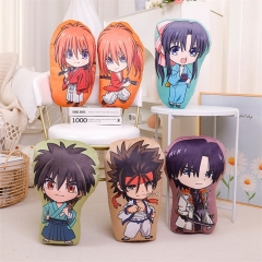 45CM 6 Styles Rurouni Kenshin Anime Plush Toy Doll Pillow