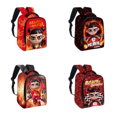 5 Styles Ne zha Cartoon Anime Backpack Bag
