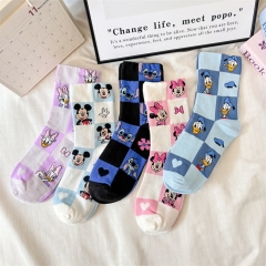 5 Styles Mickey Mouse and Donald Duck Cosplay Anime Long Socks