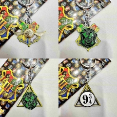 6 Styles Harry Potter Cartoon Anime Keychain
