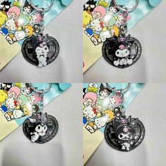 7 Styles Sanrio Kuromi Cartoon Anime Keychain