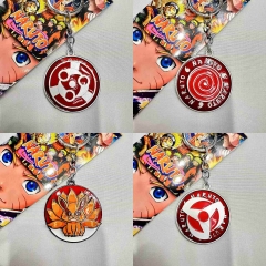 8 Styles Naruto Cartoon Anime Keychain