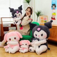2 Styles 4 Sizes Sanrio Kuromi My Melody Cartoon Anime Plush Toy Doll
