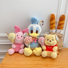 3 Styles Disney Donald Duck Cartoon Anime Plush Toy Bag