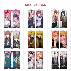 电锯人-15款 动漫桃皮绒40X102cm双面印花抱枕枕套