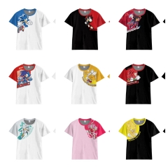 14 Styles Sonic the Hedgehog Cartoon Anime T-shirt