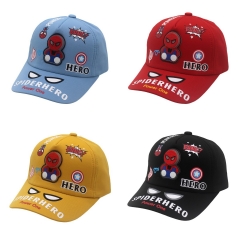 6 Styles Spider-Man Cartoon Pattern Cap Anime Sports Baseball Cap