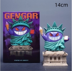 14cm Pokemon Gengar Cartoon Anime PVC Figure Toy